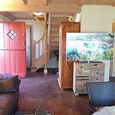 Ferienhaus Blaues Strandhaus Hinter Der Düne - Erste Reihe -