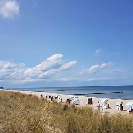 Blaues Strandhaus Hinter Der Düne - Erste Reihe - Ferienhaus *